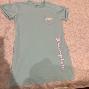 Kids champion dress w pocket- gently used